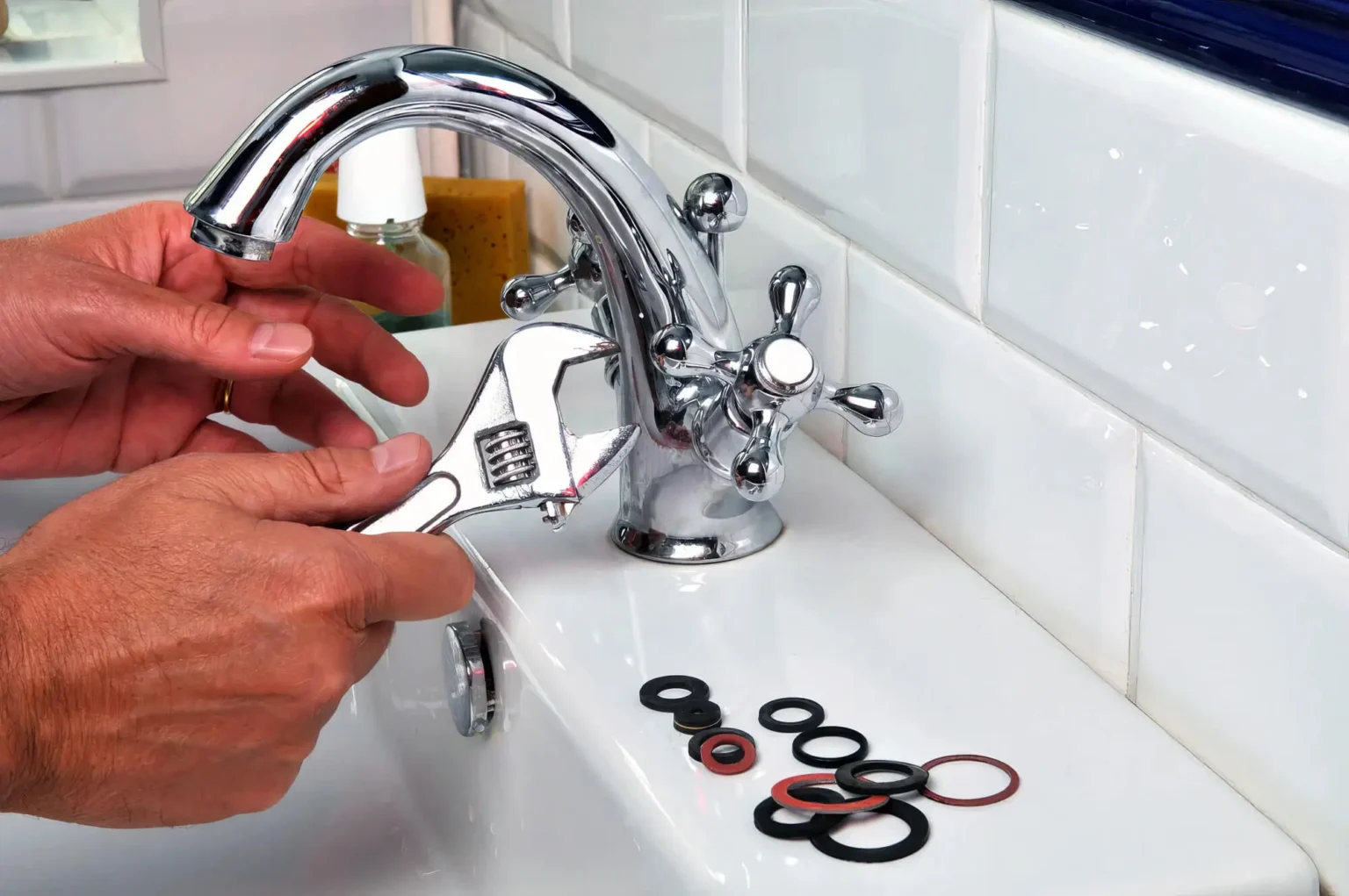 Bathroom faucet repair and fixture replacement in DeLand, Florida